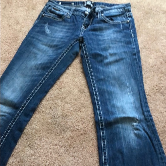 Express Rerock Boot jeans - Picture 3 of 4